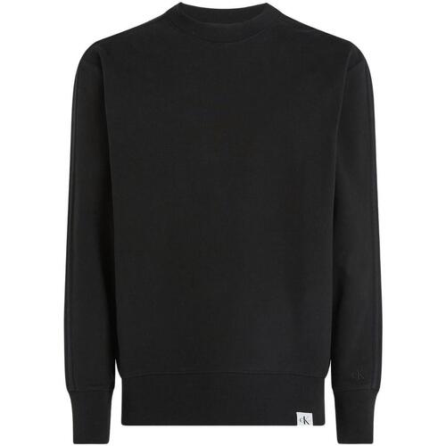 Vêtements Homme Sweats Calvin Klein Jeans Distressed Noir