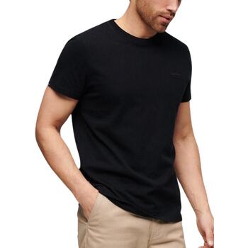 Vêtements Homme T-shirts manches courtes Superdry  Noir