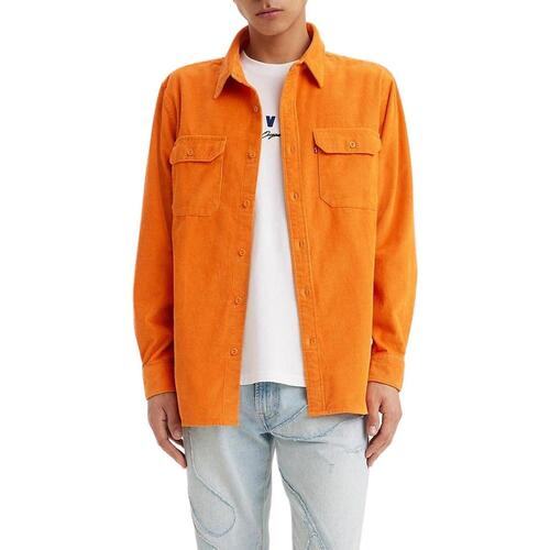 Vêtements Homme Chemises manches longues Levi's  Orange