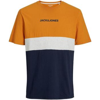 Vêtements Homme T-shirts manches courtes Jack & Jones  Orange