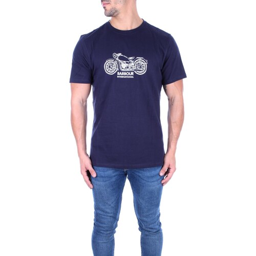 Vêtements Homme T-shirts manches courtes Barbour MTS1201 MTS Bleu