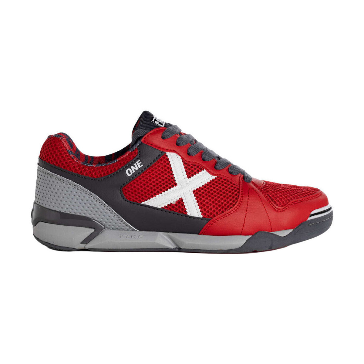 Chaussures Homme Football Munich ONE INDOOR RO Rouge