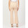 Vêtements Femme Pantalons Giulia N Couture Pantalon en maille Giulia N avec taille élastique Beige