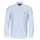 Vêtements Homme Chemises manches longues Polo Ralph Lauren CHEMISE AJUSTEE COL BOUTONNE EN OXFORD MESH PIQUE Bleu / Blanc