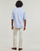 Vêtements Homme Chemises manches longues Polo Ralph Lauren CHEMISE AJUSTEE COL BOUTONNE EN OXFORD MESH PIQUE Bleu / Blanc