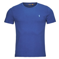 Vêtements Homme T-shirts manches courtes clothing polo-shirts cups Blue s usb shoe-care T-SHIRT AJUSTE EN COTON Bleu
