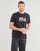 Vêtements Homme T-shirts manches courtes Polo Ralph Lauren T-SHIRT AJUSTE EN COTON SERIGRAPHIE POLO RALPH LAUREN Noir