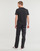 Vêtements Homme T-shirts manches courtes Polo Ralph Lauren T-SHIRT AJUSTE EN COTON SERIGRAPHIE POLO RALPH LAUREN Noir