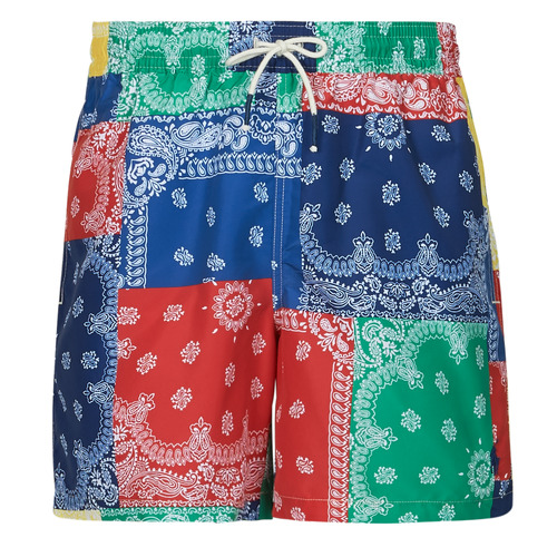Vêtements Homme Maillots / Shorts de bain Kids Polo-neck cable-knit jumper White MAILLOT DE BAIN UNI EN POLYESTER RECYCLE Multicolore
