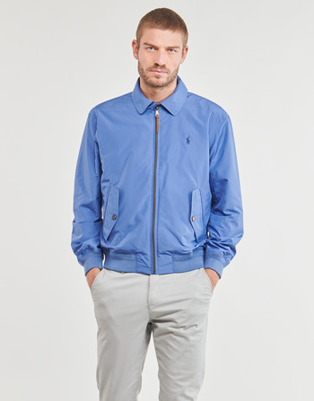 Vêtements Homme Blousons Polo Ralph Lauren BLOUSON COMMUTER PACKABLE EN NYLON Bleu / Delta Blue