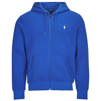 Vêtements Homme Sweats Polo Ralph Lauren SWEATSHIRT ZIPPE EN DOUBLE KNIT TECH Bleu Royal / Blue Saturn