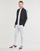 Vêtements Homme Vestes de survêtement Polo Ralph Lauren BOMBER AVEC BANDES Noir / Blanc