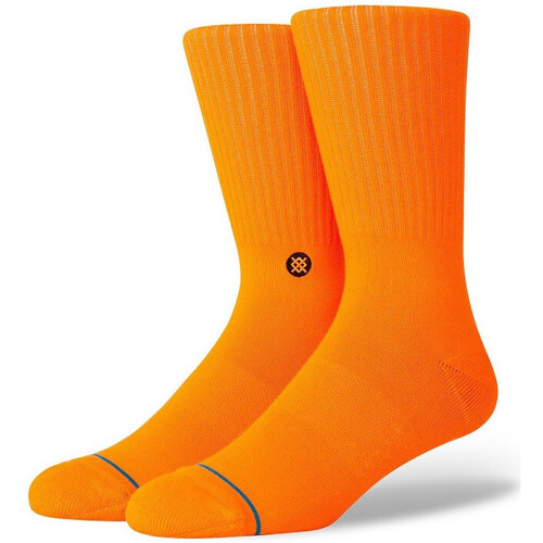 Sous-vêtements Chaussettes de sport Stance Chaussettes  Icon Orange Multicolore