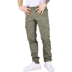 Vêtements Homme Jeans 40weft Pantalon cargo Aiko vert militaire Vert