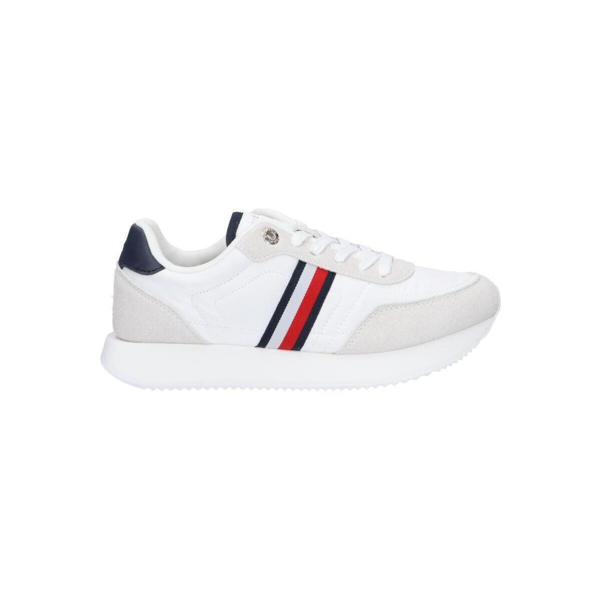 Chaussures Femme Baskets mode Tommy Hilfiger FW0FW07831 ESSENTIAL RUNNER GLOBAL STRIPES FW0FW07831 ESSENTIAL RUNNER GLOBAL STRIPES 