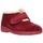 Chaussures Femme Chaussons Garzon 3895.247 Mujer Burdeos Rouge