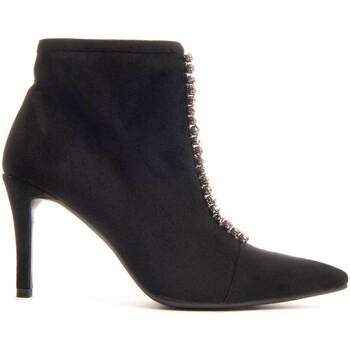 Chaussures Femme Bottes ville Leindia 84652 Noir