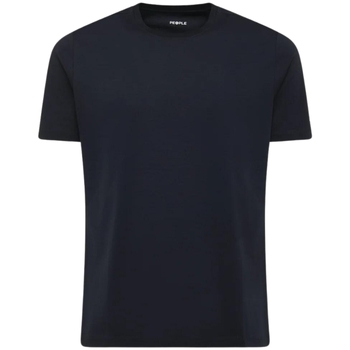 Vêtements Homme T-shirts manches courtes Bibliothèques / Etagèresa  Bleu