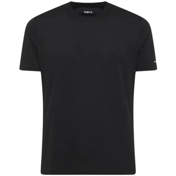 Vêtements Homme T-shirts manches courtes Bibliothèques / Etagèresa  Noir