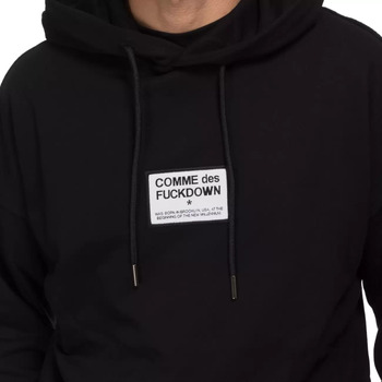 Comme Des Fuckdown black hoodie Noir