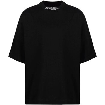 Vêtements Homme T-shirts manches courtes Palm Angels PMAA002E20JER0011001 Noir
