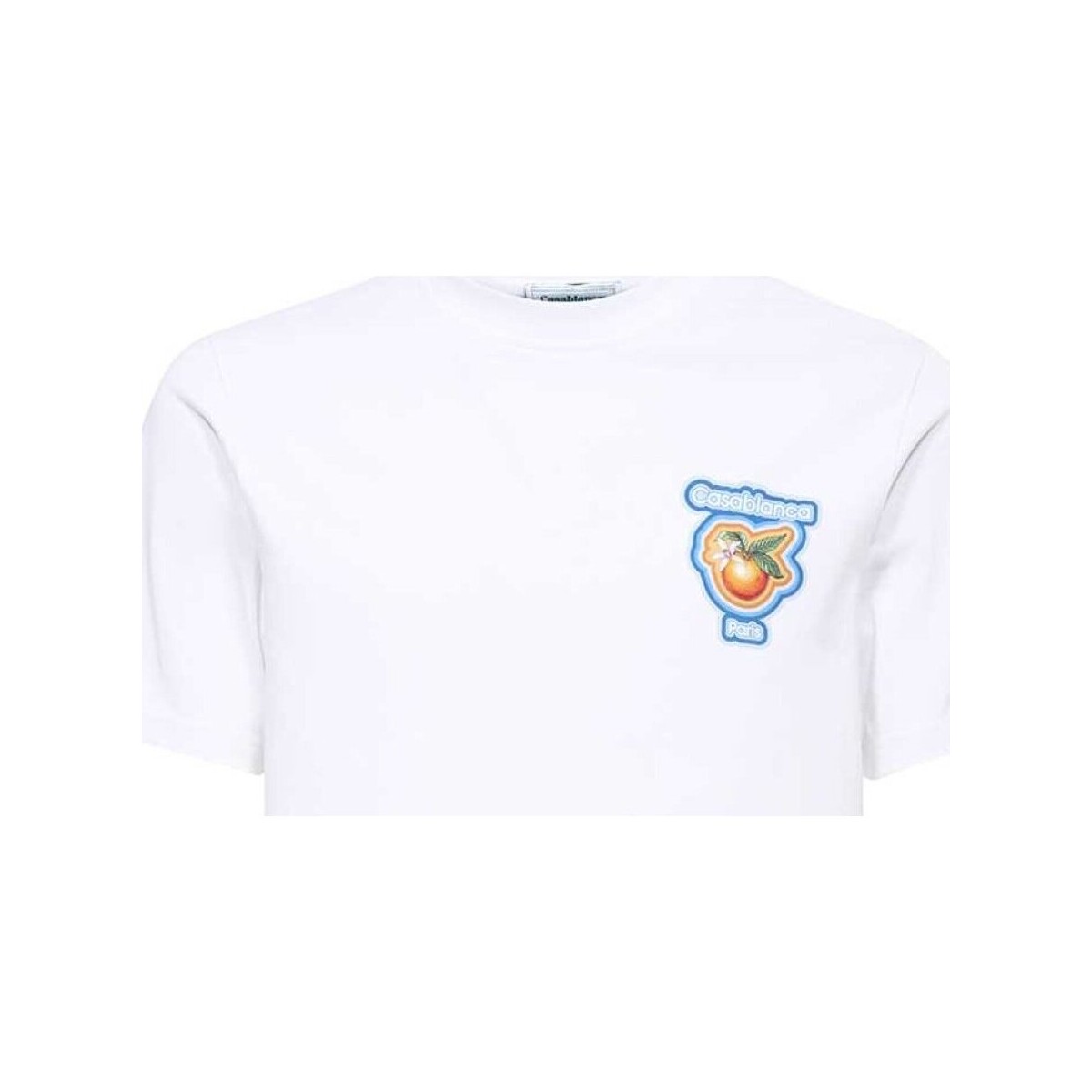 Vêtements Homme T-shirts manches courtes Casablanca MS23-JTS-001-24 Blanc