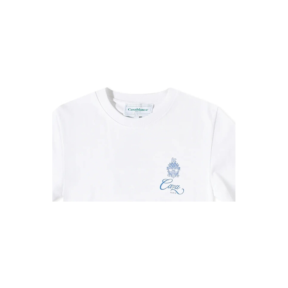 Vêtements Homme T-shirts manches courtes Casablanca MF22-JTS-001-11 Blanc