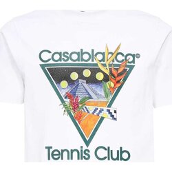 Vêtements Homme T-shirts manches courtes Casablanca MS23-JTS-001-01 Blanc