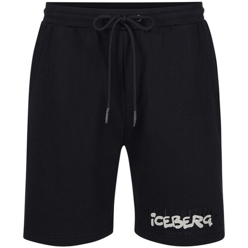 Vêtements Homme Shorts / Bermudas Iceberg Short  noir - I1PD022 6302 9000 Noir