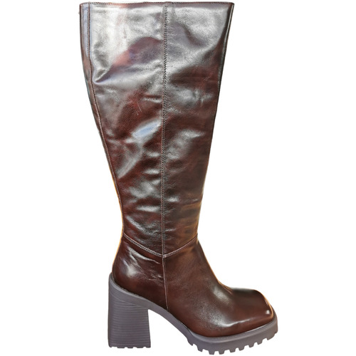 Chaussures Femme Bottes Inuovo - Bougeoirs / photophores Marron