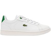 Womens Lacoste masters Sideline Green Canvas Casual Sneakers Gum