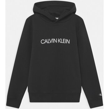 Vêtements Enfant T-shirts & Polos Calvin Klein Jeans IU0IU00163 Noir