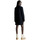 Vêtements Femme Robes Calvin Klein Jeans Cotelee Noir