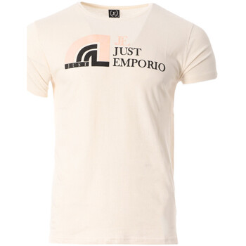 Vêtements Homme T-shirts manches courtes Just Emporio JE-MOZKO Blanc