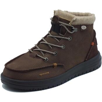 Chaussures Homme Boots Hey Dude 40189 Plat : 0 cm Marron