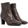 Chaussures Femme Mens Boots Pantanetti 16642E-CACAO Marron