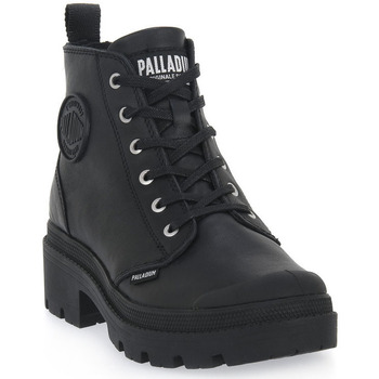 Chaussures Femme Boots Palladium PALLABASE LTH BLACK Noir