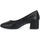 Chaussures Femme Multisport Jana BLACK NAPPA Noir