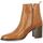 Chaussures Femme Boots Maroli Boots cuir glacé Marron
