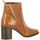 Chaussures Femme Boots Maroli Boots cuir glacé Marron