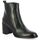 Chaussures Femme Boots Maroli Boots cuir glacé Noir