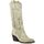 Chaussures Femme Bottes Pao Boots cuir velours Beige