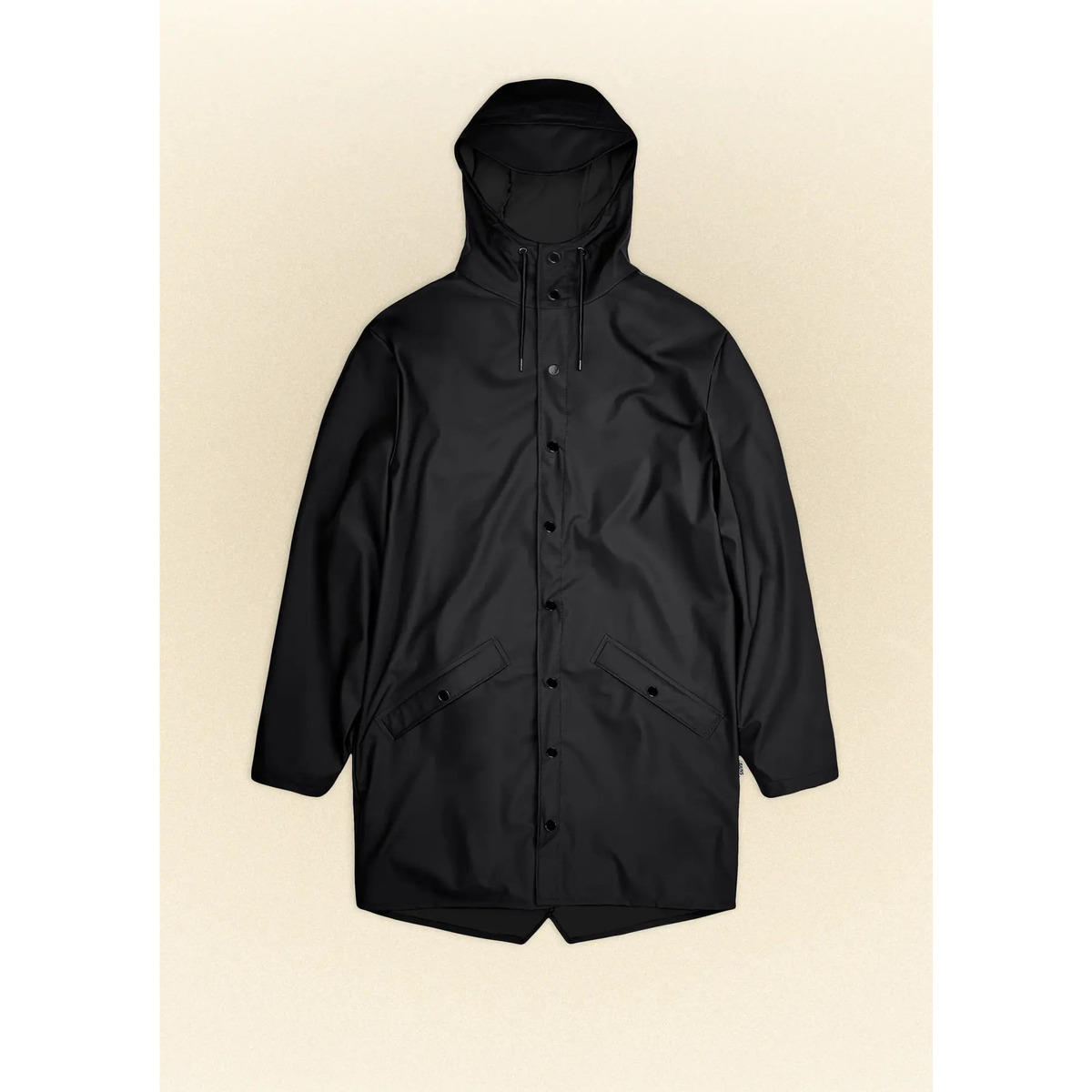 Vêtements Femme Vestes Rains 12020 long jacket w3 black Noir