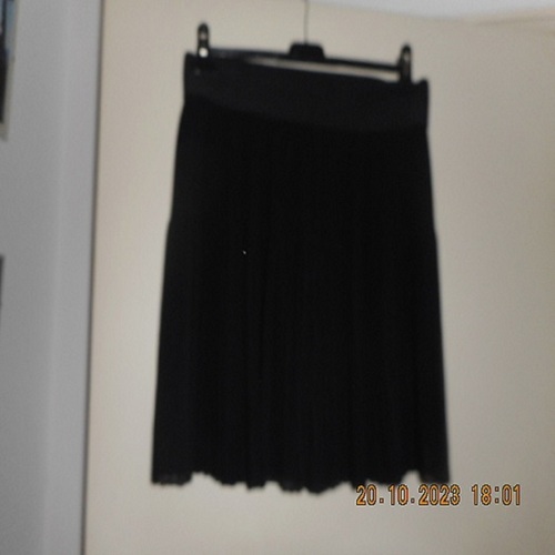 Vêtements Femme Jupes Zara Jupe plissée noire Zara Chic Noir