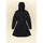 Vêtements Femme Vestes Rains 1824 belt jacket black Noir