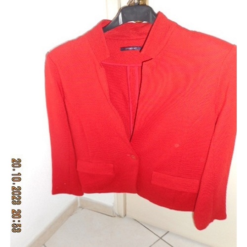 Promod Veste blazer rouge Promod Rouge - Vêtements Vestes / Blazers Femme  20,00 €