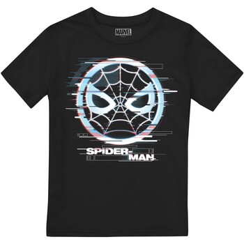 Vêtements Enfant T-shirts manches courtes Marvel  Noir