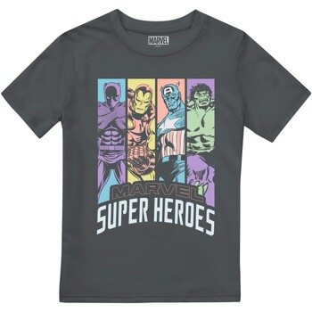 Vêtements Enfant T-shirts manches courtes Marvel  Multicolore