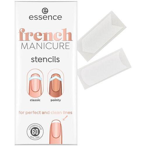Beauté Femme Kits manucure Essence French Manicure Plantillas 01-french 