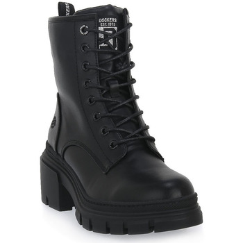Chaussures Femme Boots Dockers 100 NAPPA NERO Noir